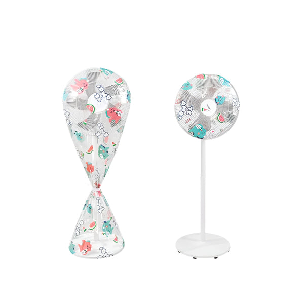Waterproof Dustproof Fan Cover Set Of Three With Sunflower Design Portable Fans
