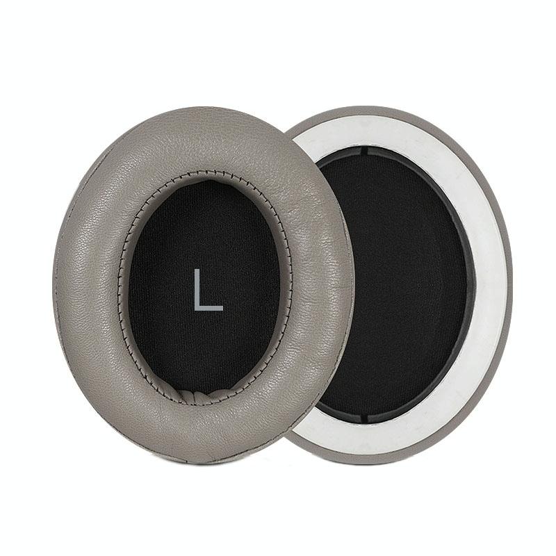 2 Pack Breathable Headphone Earmuffs Gold Lambskin With Buckle For Momentum 3 Headphone Accessories