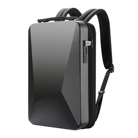 Waterproof Expandable Backpack With Usb Charging Black Password Protected Backpacks