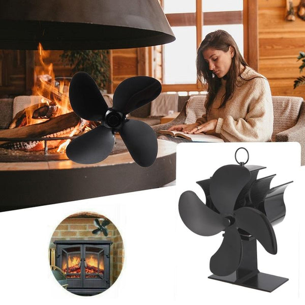 Thermal Fan For Fireplace Stove Efficient Heat Distribution And Energy Saving Fireplace & Stove Accessories