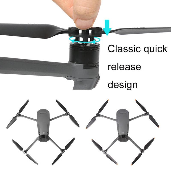 Quick Release Paddle Tip Blades For Mavic 3 Noise Reduction Propeller Pair Other Camera & Photo Accs