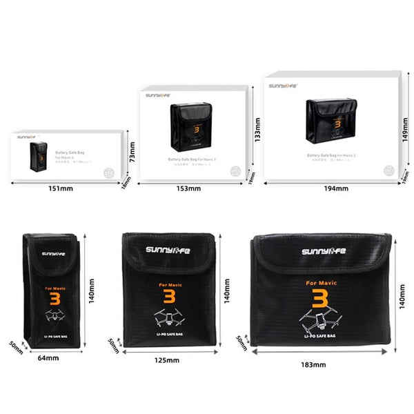 Secure Storage Solution For Mavic 3 Batteries Explosion Proof Design Camera Drone Accessories