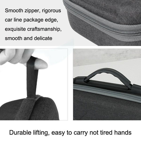 Storage Pouch For Handheld Devices With Suede Lining And Fabric Material Storage Bags