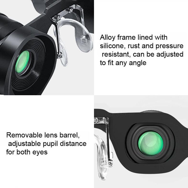 10X Hd Focus Fishing With Polarized Lens For Clear Viewing Binoculars