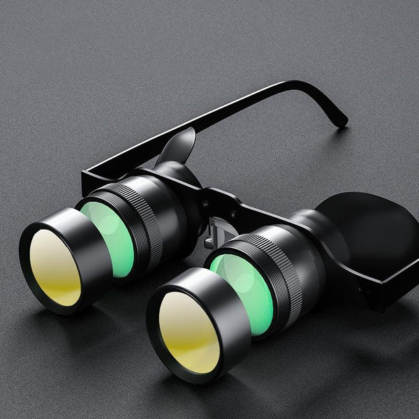 10X Hd Focus Fishing With Polarized Yellow Lens Binoculars