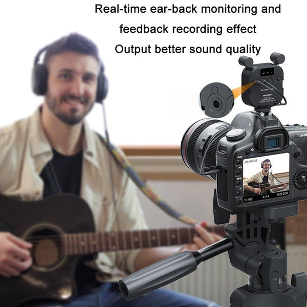 Multi Angle Stereo Microphone With Adjustable Lights And Three Temperature Options Microphones