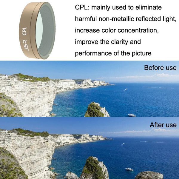 Dji Action Motion Camera Filter Lightweight Cpl For Enhanced Imaging Filters