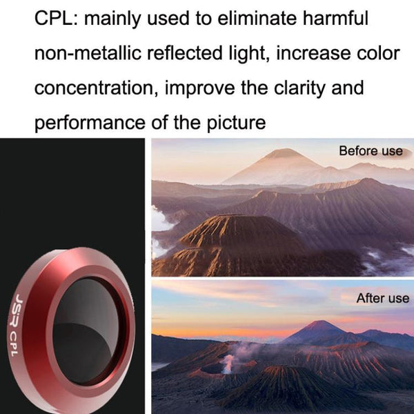Zoom Camera Filter For Mavic 2 Motion Style Lightweight And Durable Design Filters