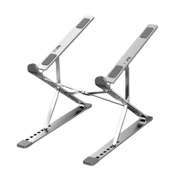 Foldable Aluminium Laptop Stand With Heat Dissipation For Use Monitor Mounts & Stands