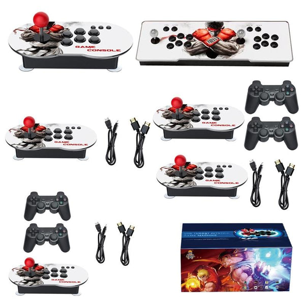 4K High Definition Television Console With Game Joystick Turret Consoles