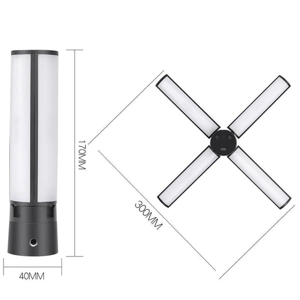 Beauty Live Fill Light For Mobile Phones Foldable Charging Model Guide Selfie Lights