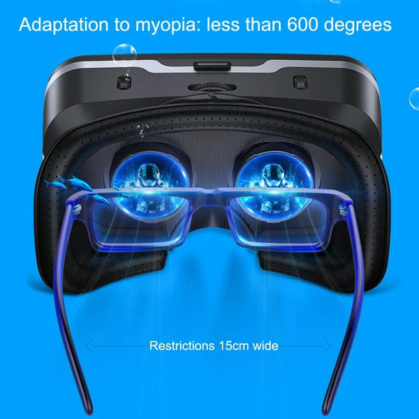7Th Gen Vr Glasses Headset For 3D Virtual Reality Gaming 3D Tv Glasses & Accessories