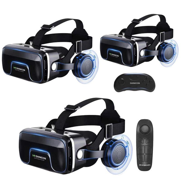 Virtual Reality Headset For 3D Gaming Seventh Generation With High Quality Lenses Smartphone Vr Headsets