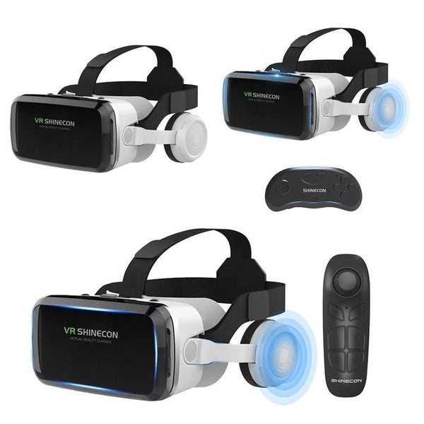 Wireless 3D Virtual Reality Headset Vrshinecon G04b For Movies And Gaming 3D Tv Glasses & Accessories