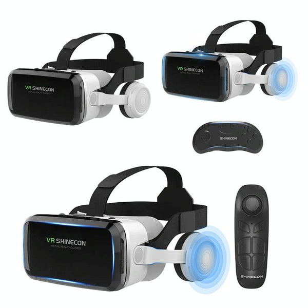 Wireless 3D Virtual Reality Headset With Bluetooth For Smartphones Smartphone Vr Headsets