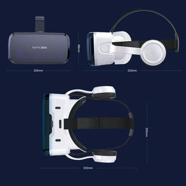 Wireless 3D Virtual Reality Headset With Bluetooth For Smartphones Smartphone Vr Headsets
