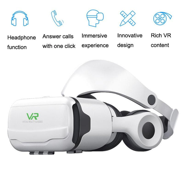 Immersive 3D Virtual Reality Headset For Gaming And Mobile Devices 3D Tv Glasses & Accessories