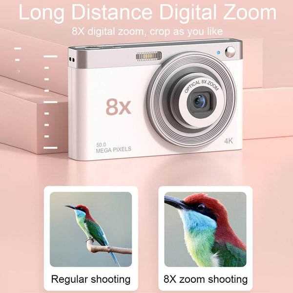 4K 8X Optical Zoom Telescopic Lens For Digital Cameras In White Other Lenses & Filters