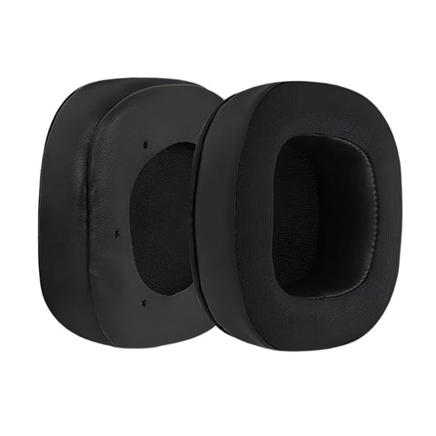Breathable Headphone Covers Pair Ice Silk Black For Comfortable Listening Headphone Accessories