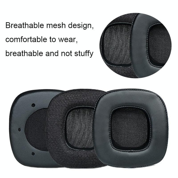Breathable Headphone Covers 1 Pair Ice Silk Gray For Xiberia S21 T20 Models Headphone Accessories