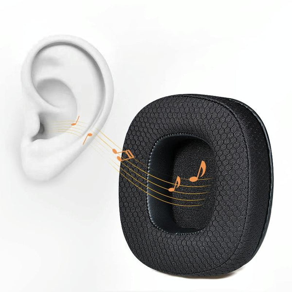 Breathable Headphone Covers 1 Pair Ice Silk Gray For Xiberia S21 T20 Models Headphone Accessories