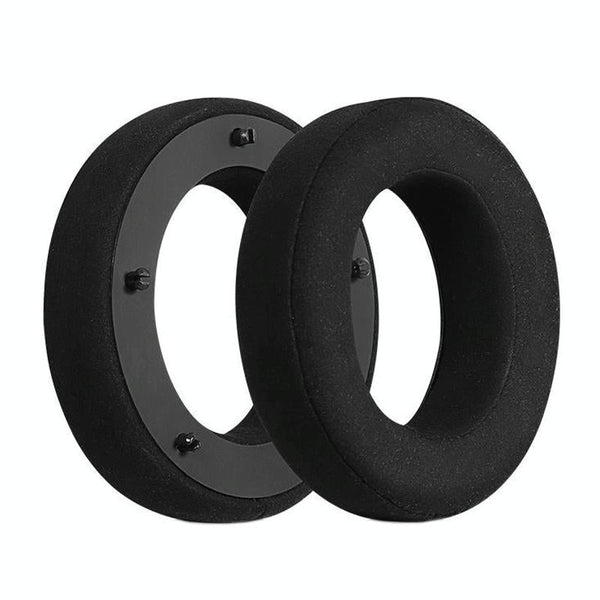 Breathable Leather Headset Cover For Focal Clear Mg Pro Black Fibre Two Pack Headphone Accessories