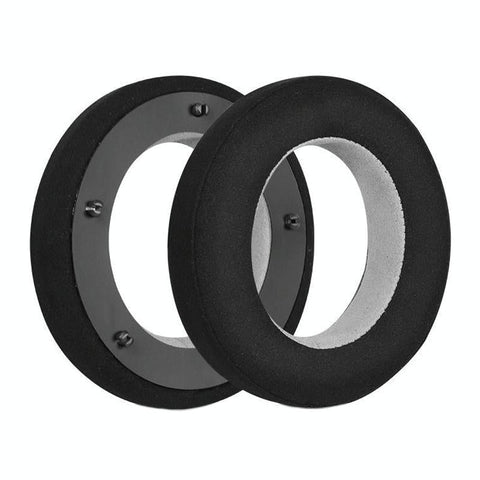 Breathable Leather Headset Cover For Focal Clear Mg Pro Black And Grey Two Pack Headphone Accessories