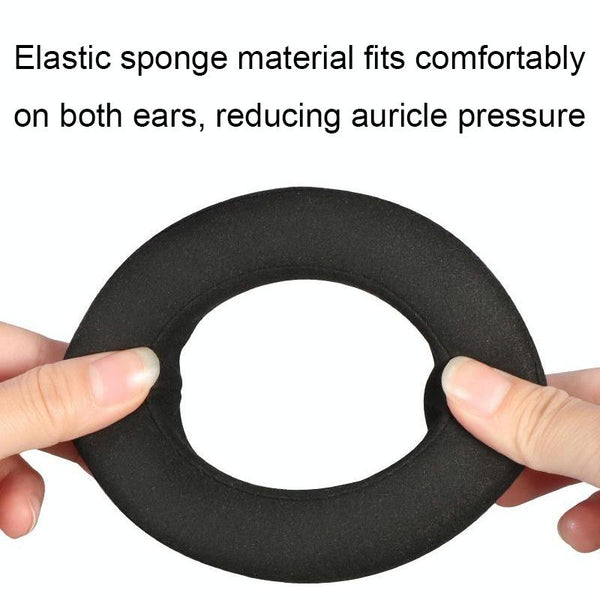 2Pcs Leather Breathable And Comfortable Headset Cover For Focal Clear Mg Pro Red Headphone Accessories