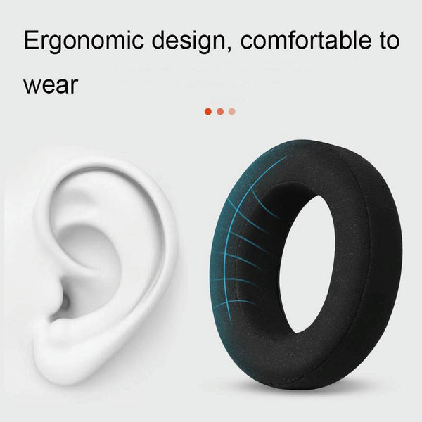 Breathable Leather Headset Cover For Focal Clear Mg Pro Fiber Gray 2 Pack Headphone Accessories