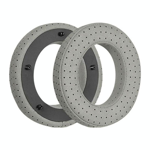 Breathable Leather Headset Cover For Focal Clear Mg Pro Fiber Gray 2 Pack Headphone Accessories