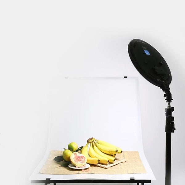 Intelligent Circular Led Photography Fill Light With Digital Display Features Selfie Lights