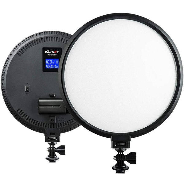 Intelligent Circular Led Photography Fill Light With Digital Display Features Selfie Lights