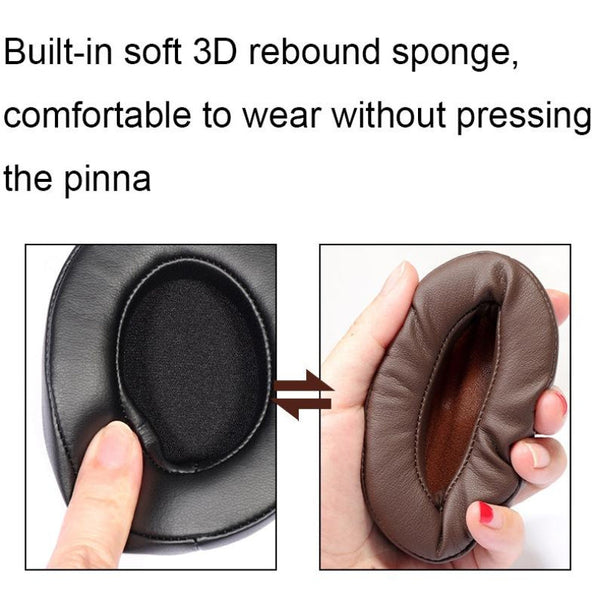 Soft And Breathable Headset Covers For Edifier W855bt In Black Headphone Accessories