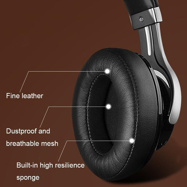 Soft And Breathable Headset Covers For Edifier W855bt In Black Headphone Accessories