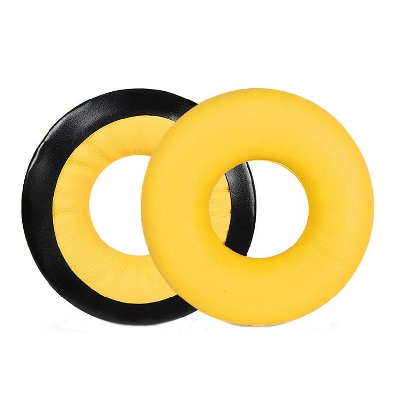 Yellow Headset Sponge Cover For Sennheiser Hd25 Series One Pair Headphone Accessories