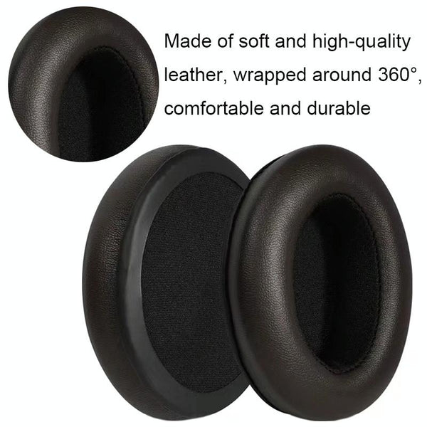 Soft Brown Lambskin Headset Sponge Cover For Sennheiser Momentum 2 Pieces Headphone Accessories