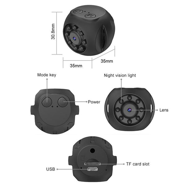 Smart Wifi Night Vision Camera With High Definition Infrared Monitoring Security Cameras