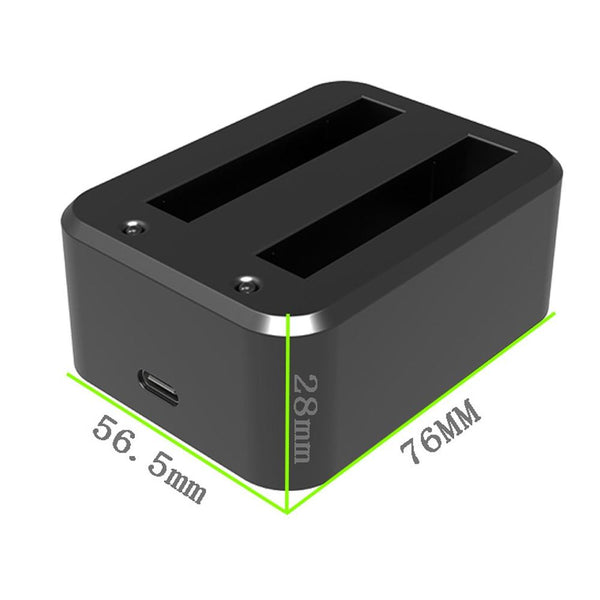 For Insta360 X3 Dual Charger Panoramic Camera Batteries Chargers & Cradles