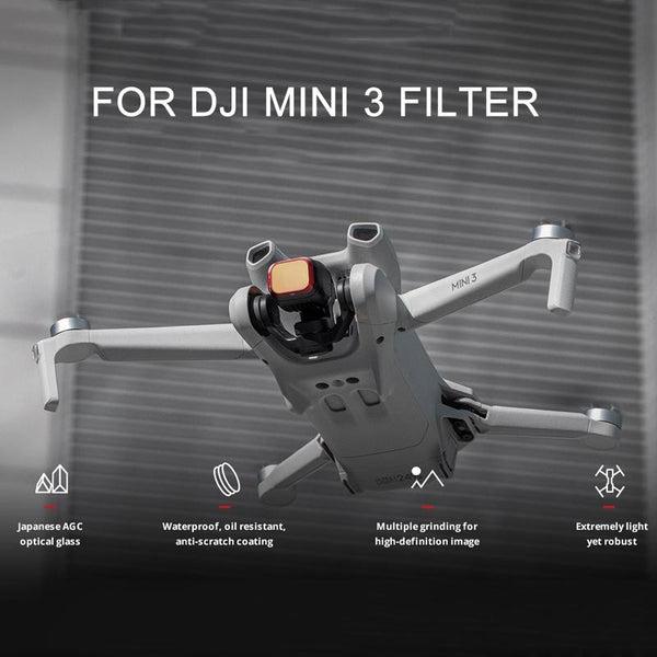 Uv Filter For Dji Mini 3 Drone With Aluminium Alloy Construction Filters