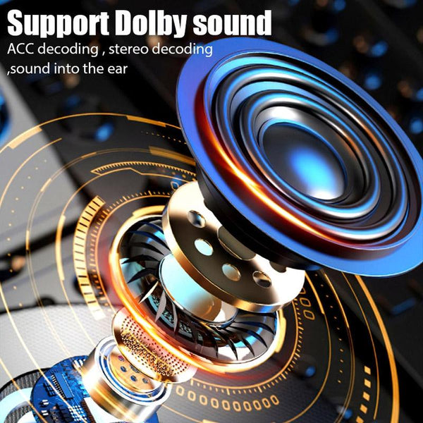 Wireless True Stereo Bluetooth Earphones With Noise Reduction For Sports And Gaming Earbuds