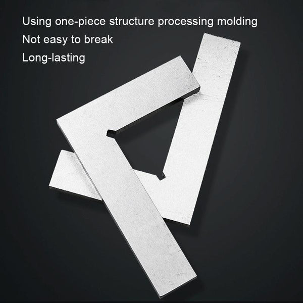 90 Degree Carbon Steel Right Angle Ruler One Piece 100 Centimetre By 70 Rulers