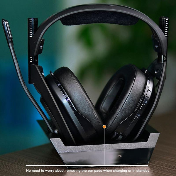 Logitech A50 Gen4 Headset Replacement Earmuffs Two Pieces Protein Leather Headphone Accessories