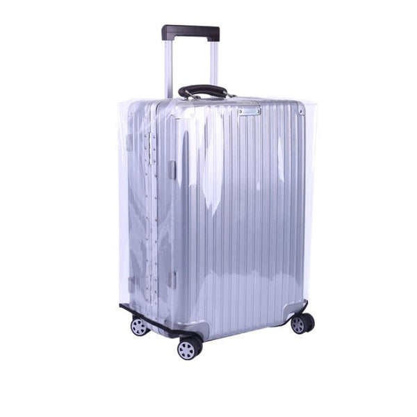 Waterproof Transparent Pvc Trolley Suitcase Cover Twenty Two Inch Rimless Suitcases