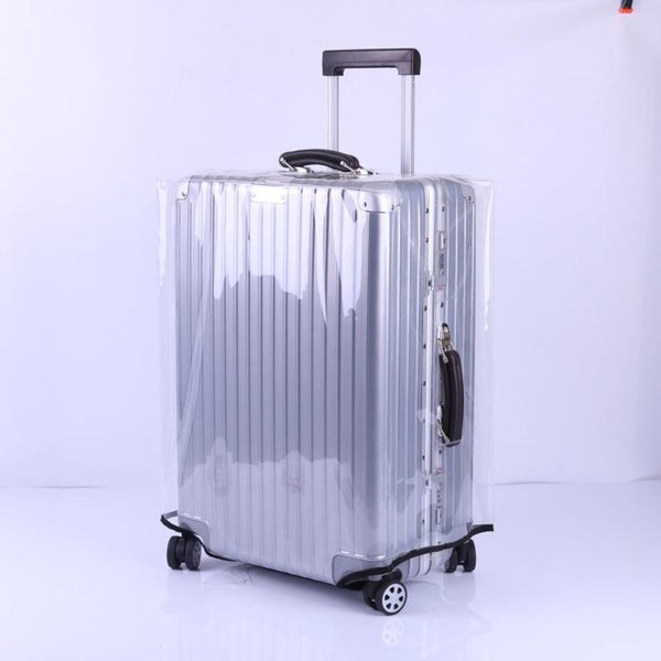 Transparent Waterproof Pvc Trolley Suitcase Cover For 24 Inch Luggage Suitcases