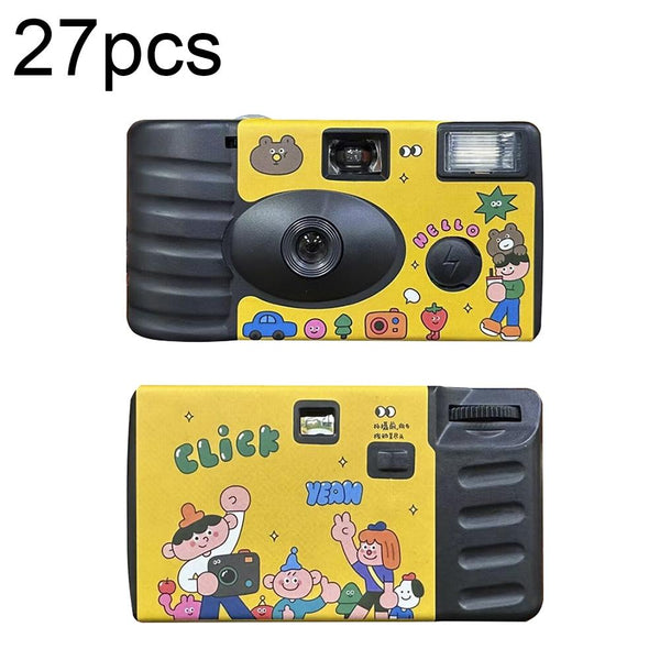 27 Retro Film Camera Waterproof Decorative For Arts And Crafts Stickers
