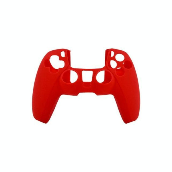 Red Silicone Protective Cover For Playstation 5 Controller Controllers & Attachments