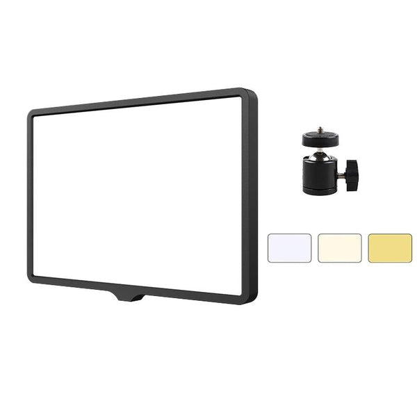 10 Inch Flat Panel Live Fill Light Adjustable 3000 To 6500 Kelvin Temperature Other Lighting & Studio
