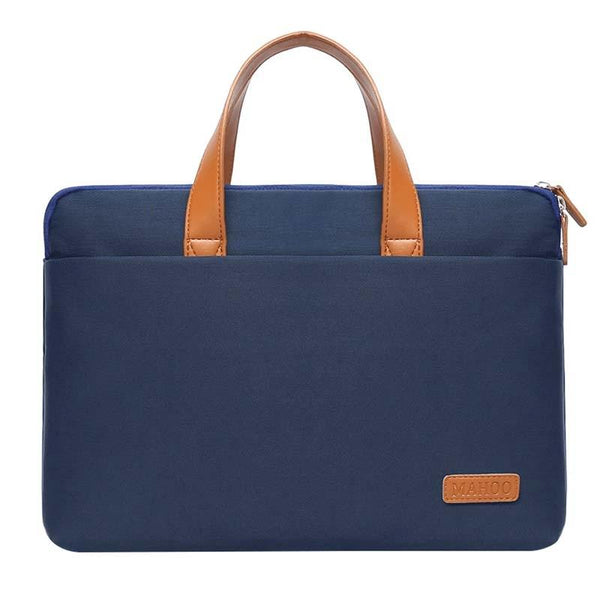 Ultra Thin Messenger Bag For Macbook 13.3 And 14 Inch Dark Blue Laptop Cases & Bags
