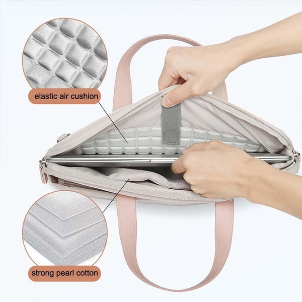 Ultra Thin Messenger Laptop Bag For Macbook 13.3 And 14 Inches Grey Laptop Cases & Bags