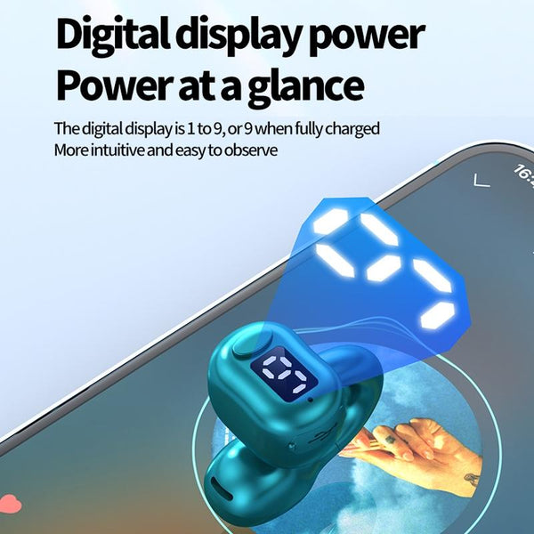 Waterproof Bluetooth Earphones With Clip M10 Secure Fit And Clear Sound Quality Earbuds